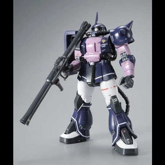 Bandai MG 1/100 MS-06S Zaku II (Black Tri-Stars Custom) Ver.2.0 Gundam Model Kit - Image 2 of 4