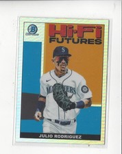 2022 Bowman Chrome Hi-Fi Futures #HIFI4 Julio Rodriguez Rookie Mariners