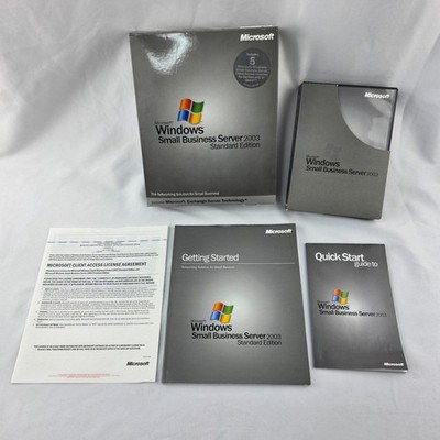 Microsoft Windows Small Business Server 2003 Standard Edition w/ Product Keys