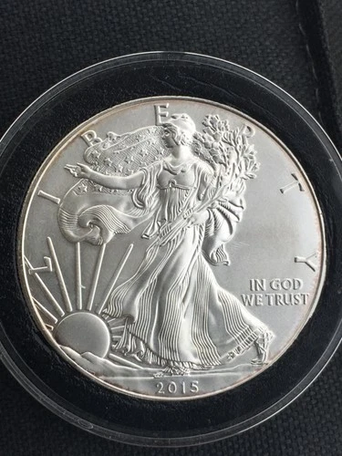 2015 WALKING LIBERTY AMERICAN EAGLE .999 FINE SILVER DOLLAR COIN 1oz. $1 USA