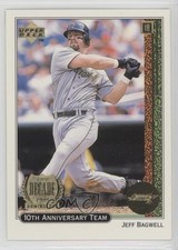 1999 Upper Deck 10th Anniversary Team Jeff Bagwell #X24 HOF 1md