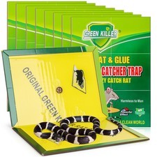 8 Pack Jumbo Sticky Snake Traps Super Sticky Glue Trap for Snakes Mice Rats C...