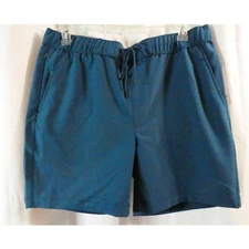 Goodfellow & Co. Men's Tech Jogger Shorts Large Teal Blue NWT 