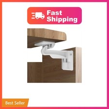  6-Pack Upgraded Invisible Baby Proofing Cabinet Latch Locks - No Drill Chil...