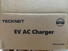 TECKNET Level 2 Portable EV Charger, model TK-EC001/TK-EC002 New Box