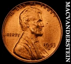 1953-D Lincoln Wheat Cent - Choice Gem Brilliant Unc  No Reserve  #i7541