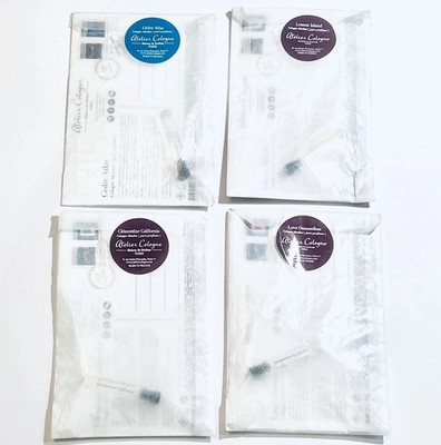 Atelier Cologne Samples Set Clementine California, Lemon Island, Love Osmanthus