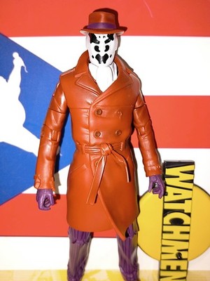 DC comics Watchmen Rorschach Action Figure. | eBay