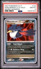 2007 Pokemon Diamond & Pearl Secret Wonders 132 Honchkrow LV. X Holo PSA 8 on eBay