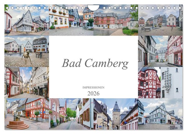 Bad Camberg Impressionen (Wandkalender 2026 Din A4 Quer), Calvendo...-image
