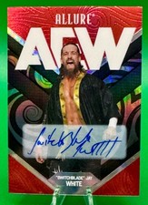 2026 Upper Deck Allure AEW Red Rainbow Auto 
