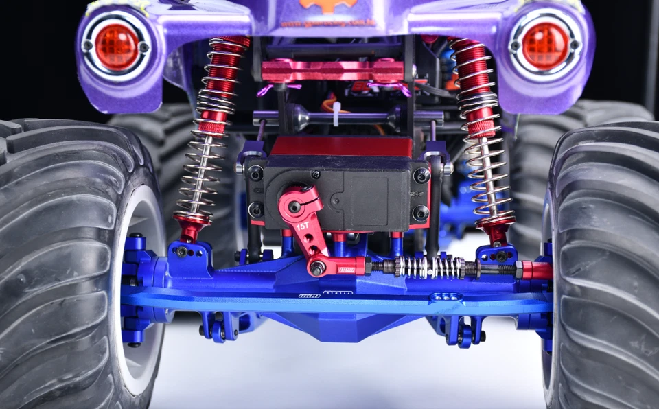 GPM 7075 Alu Quick Release Front Axle Housing For LOSI 1/8 LMT 1.0/2.0 LOS-1805 - Image 3 of 4