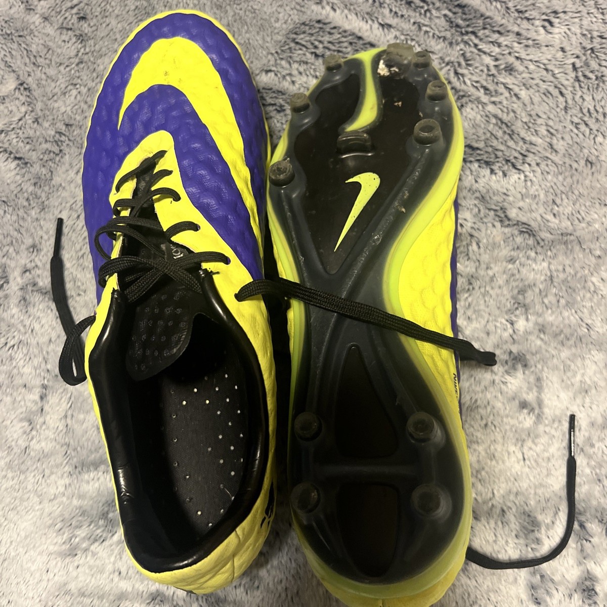 nike hypervenom phantom Purple Volt US 6.5 | eBay