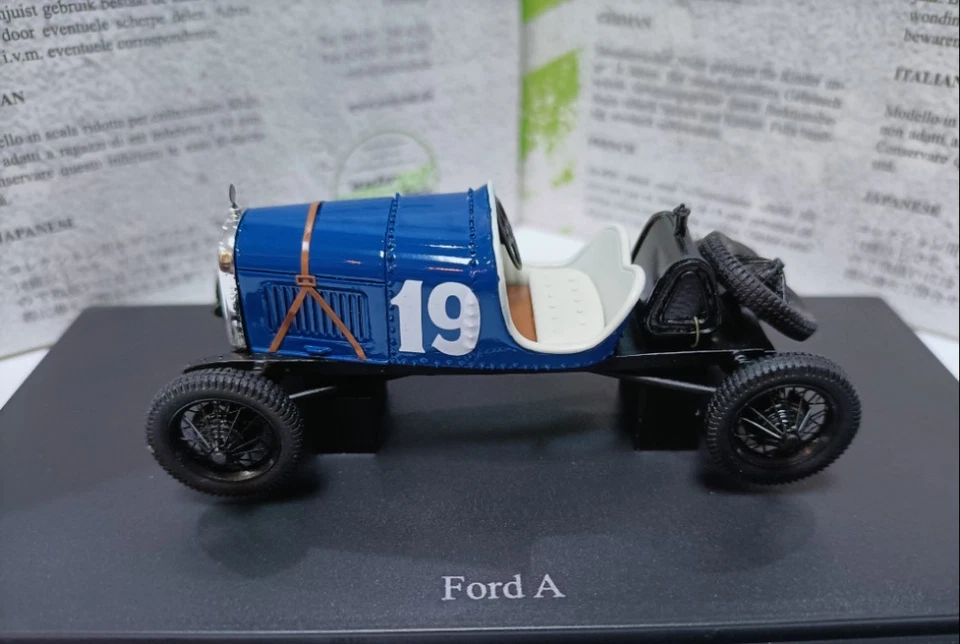 Autocult 1:43 Argentino Ford Tipo A ARG 1929 Azul Master Racing Modelo Foto 2 de 3