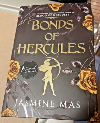 Bonds of Hercules   by Jasmine Mas Signed, Delux, Limited Edition 2025 Hardcover