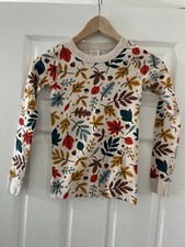 hanna andersson pajamas Top Shirt Autumn Leaves 130 8 Boys Girls
