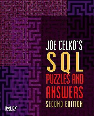 Joe Celko's SQL Puzzles and Answers Celko Paperback Morgan Kaufmann 2e