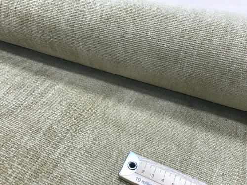 UPHOLSTERY MATERIAL 140cms wide BY LAURA ASHLEY fabric chenille herringbone - Picture 4 of 18
