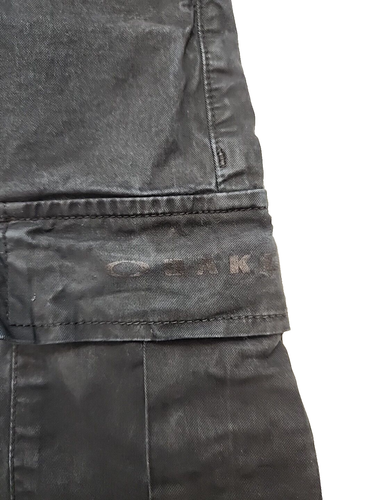 Pantalón Corto Oakley Para Hombre 34 Negro Carga Ligero Senderismo Pesca Suelto Elástico Algodón - Imagen 3 de 9