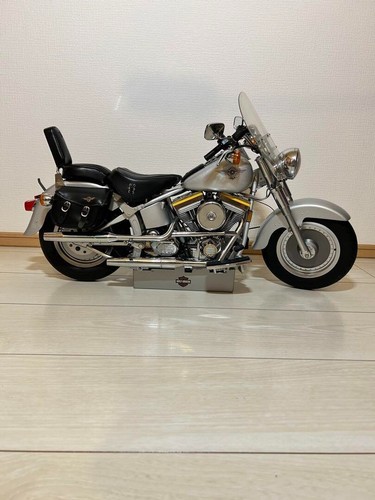 Harley-Davidson Fat Boy DeAGOSTINI modelo a escala 1:4 construido completo envío y devolución de JP - Imagen 2 de 12