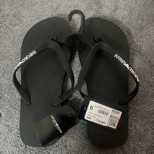 Emporio Armani Flip Flops / Sliders - Größe 7,5