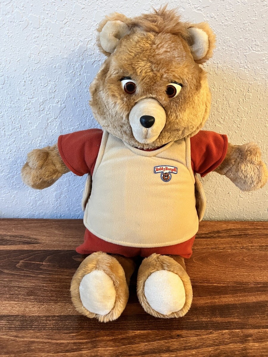 Teddy@Riv.  1985 Teddy Ruxpin Talking Bear World of Wonder NO CASSETTE | eBay