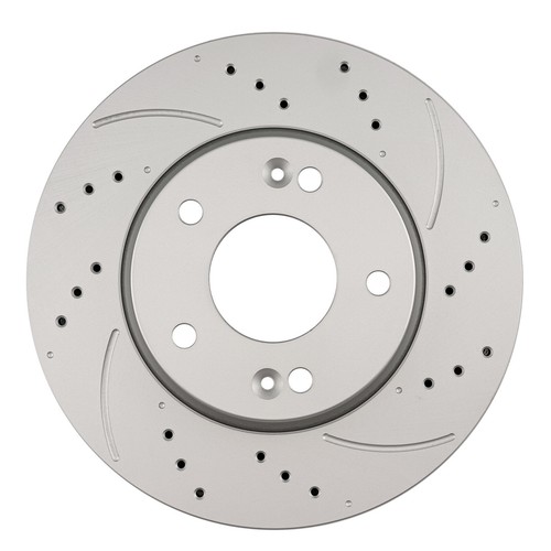Front Drilled Brake Rotors For Kia Soul 2010-11; Forte 10-13 2.0L; Forte5 12-14 - Bild 10 von 12