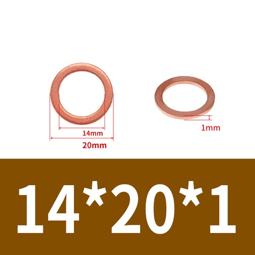 Kupferdichtungsringe DIN 7603, Ø 3-60 mm, Cu-Ringe aus hochwertigem Kupfer - Picture 50 of 85