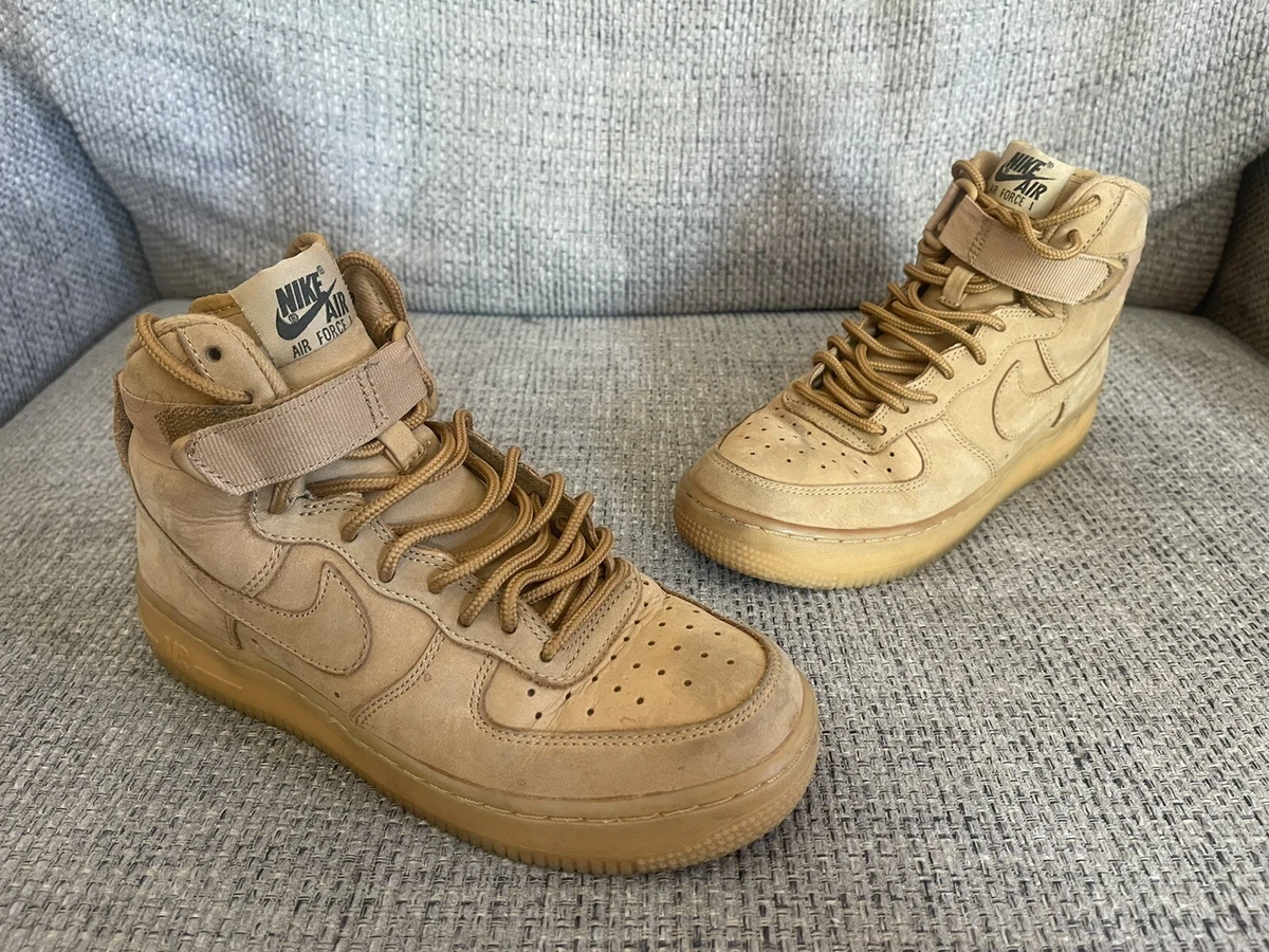 Nike Air Force 1 High Lv8 GS Flax/Flax - 807617-200