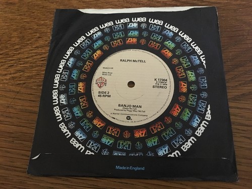 Ralph McTell "Love Grows & Banjo Man" 7" Warner Single K17304 1982 EX CONDITION - Bild 2 von 4
