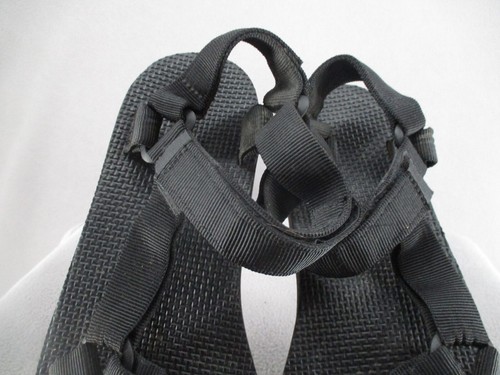 Teva Sandals Womens 8 Black Platform Strap Flatform Universal Casual Festival - Picture 4 of 17
