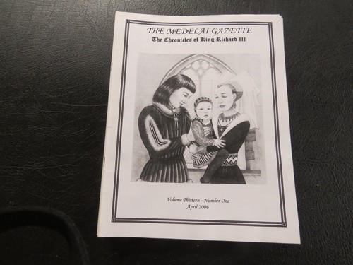 THE MEDELAI GAZETTE - The Chronicles of King Richard III - Job lot -10 Magazines - Imagen 8 de 11