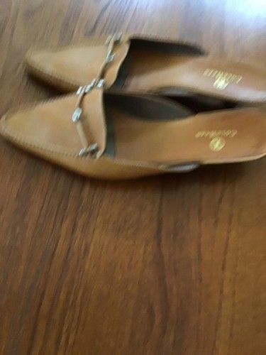 Cole Haan 9 1/2 kitten heel mule slide - Picture 2 of 4