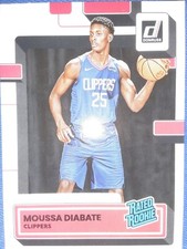 2022-23 Panini Donruss - Rated Rookie #237 Moussa Diabate (RC) CLIPPERS MVP HOF