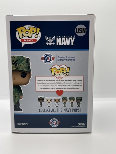 Funko Pop Navy USN Sailor POP NAVY African American Female - Bild 3 von 5