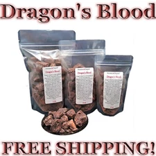 Dragons Blood Ganular Incense 100% Pure Natural Daemonorops Sangre De Grado