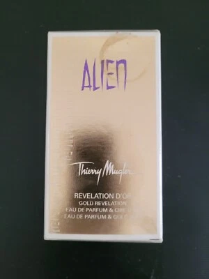 ALIEN THIERRY MUGLER RARE REVELATION D'OR EDP 30ML ET CIRE D'OR 6 G NEUF SCELLE - Photo 1/2
