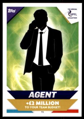 Match Attax SPFL 2018/19 Agent Tactic Card No. T2