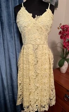 Love Ady Yellow Dress fits like a Medium