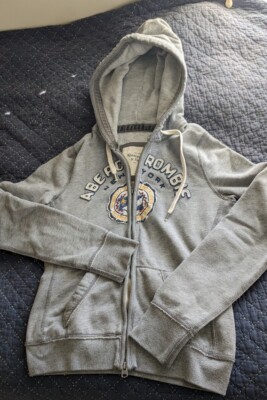 Abercrombie Fitch Vintage 2000s Full Zip Hoodie Sweater Women's