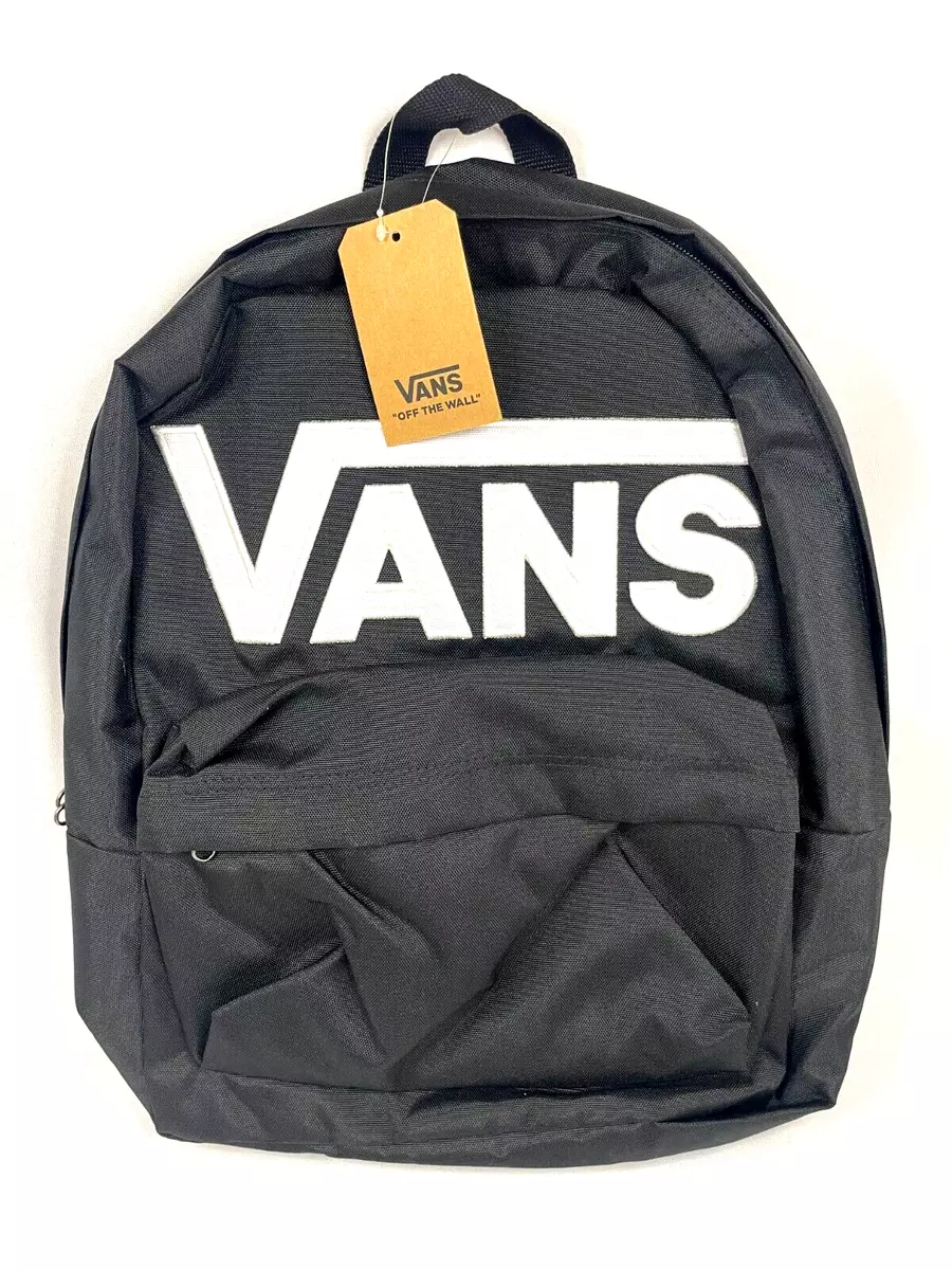 fordøje Lægge sammen Forespørgsel VANS OLD SKOOL III BACKPACK BIG LOGO BLACK/WHITE SCHOOL BAG NEW | eBay