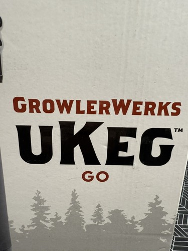 New Old Stock - GrowlerWerks uKeg Go 64oz Carbonated Beverage Dispenser - GRAY - Picture 2 of 19