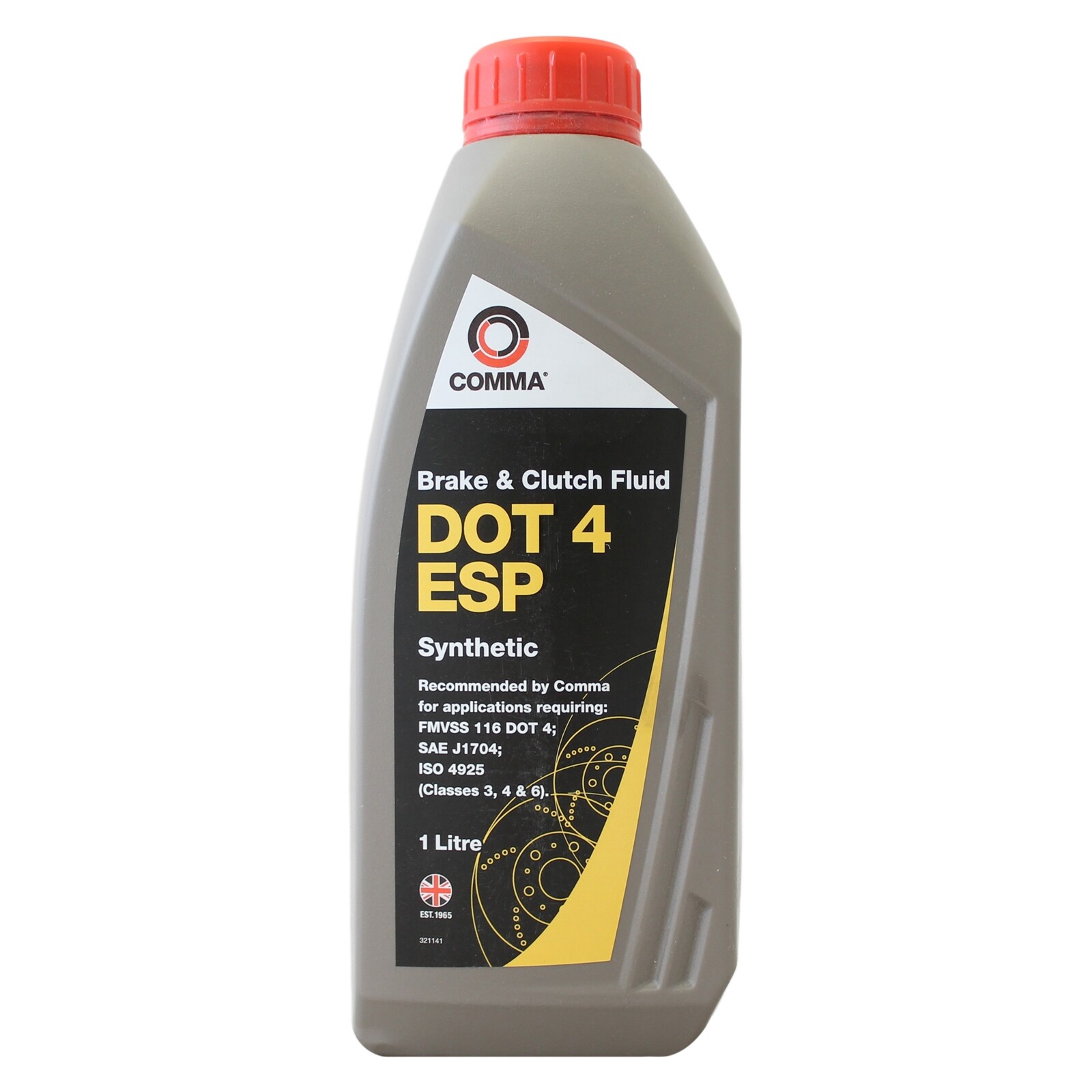 2x ✅Fits AMTRA OLEJE COMMA BF4ESP1L COMMA DOT 4 ESP BRAKE FLUID 1L I ⭐UK Seller⭐ - Image 3