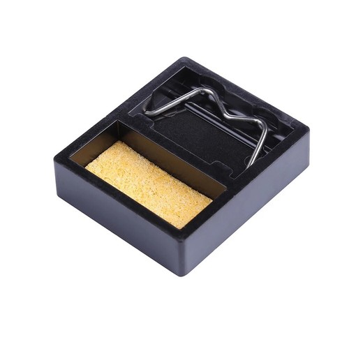 2x Mini Soldering Iron Stand Holder Welding Solder Stand With Clean Sponge Tool - Picture 6 of 10