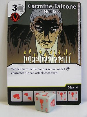 DC Dice Masters - #112 Carmine Falcone Mob Boss - World´s Finest