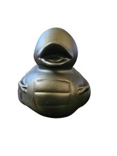 All Black Duck - Bath Toy Duck 2" Rubber Bath Toy - New