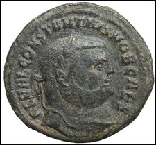 Constantius I Follis old ancient roman coin Rome Empire Imperial Coins 