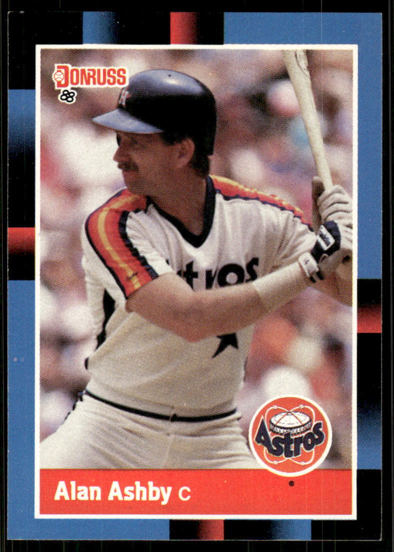 1988 Donruss #163b Alan Ashby