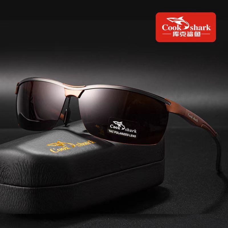 Cook Shark New Polarized Sunglasses for Men, Drivers, Color