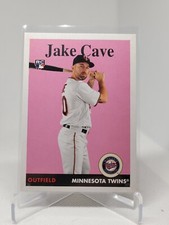 2019 Topps Archives #99 Jake Cave Rookie Card Minnesota Twins RC B9A